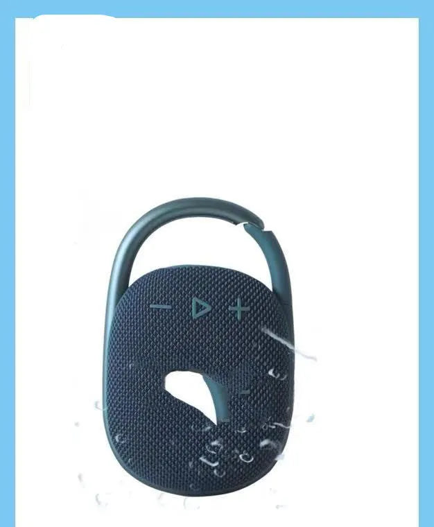 Small portable Bluetooth speaker in choice of colours: pink, blue, black, red, silver grey, green.