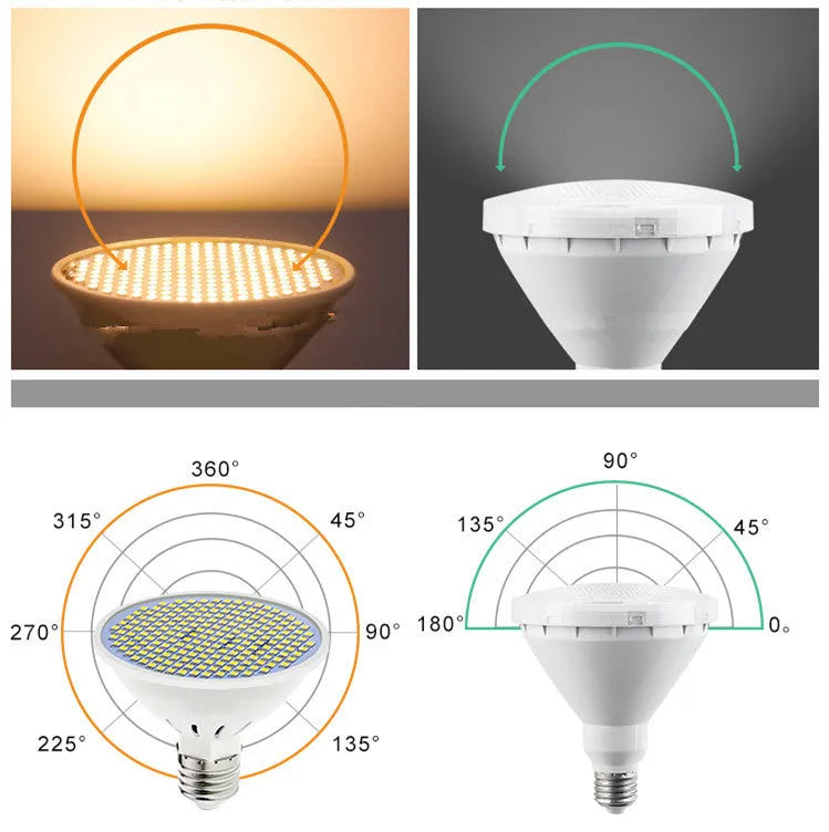 E27 LED lamp cup bulb for household lighting with warm white and cool white options
