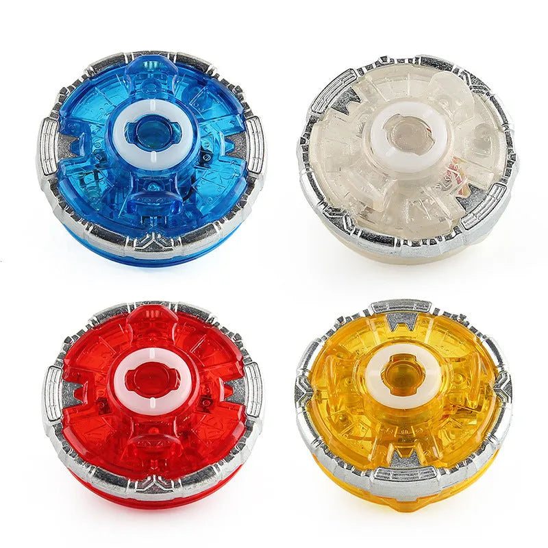 Luminous coloured gyro bottom accessory for yo-yo toys with 4.5cm diameter