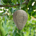 Beehive lantern with honeycomb design in photo colour measuring 22cm by 28cm
