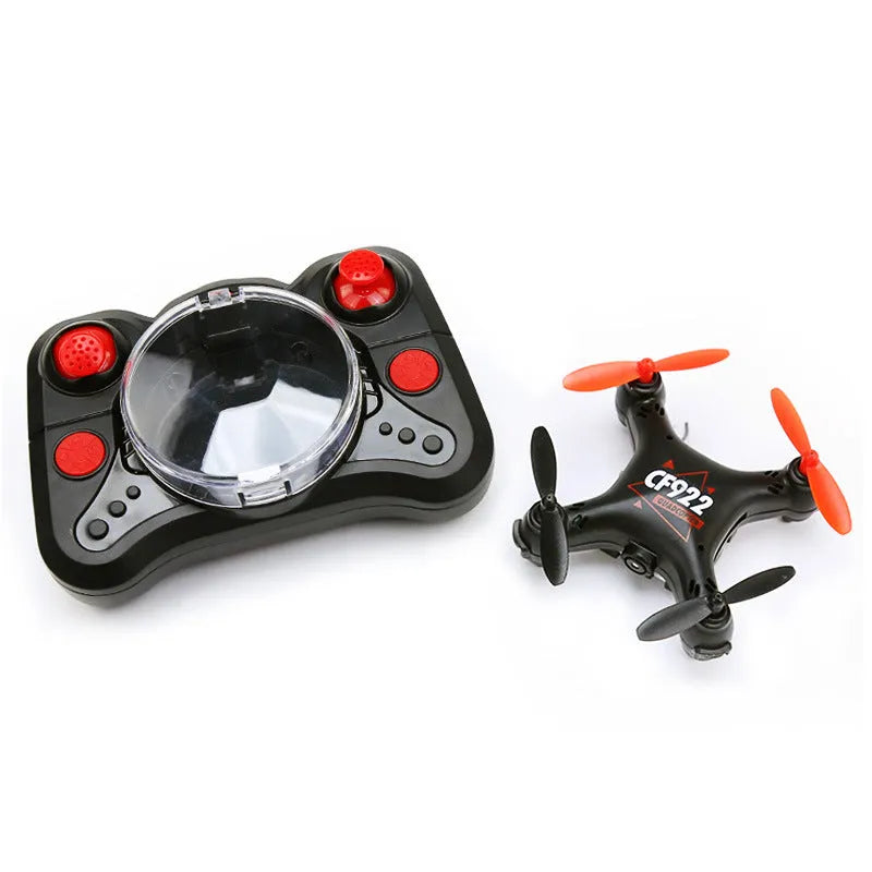 Fixed height remote control aircraft toy with plastic construction and multiple colour options
