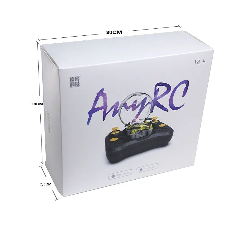 Fixed height remote control aircraft toy with plastic construction and multiple colour options