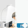 White desk lamp with eye protection USB charging touch switch for study and reading