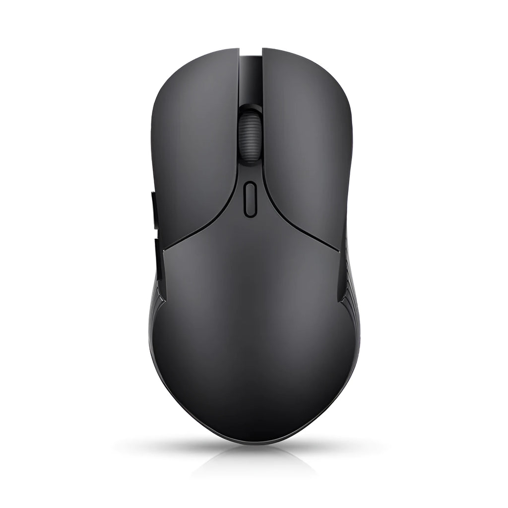 Blue wireless voice translation mouse with voice control buttons and 2.4G receiver