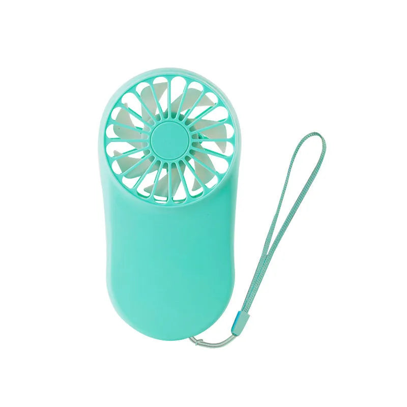 USB rechargeable hands-free neck fan with dual cooling fans in multiple colour options