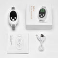 White USB sleep aid instrument with remote control and sleep bracelet attachment