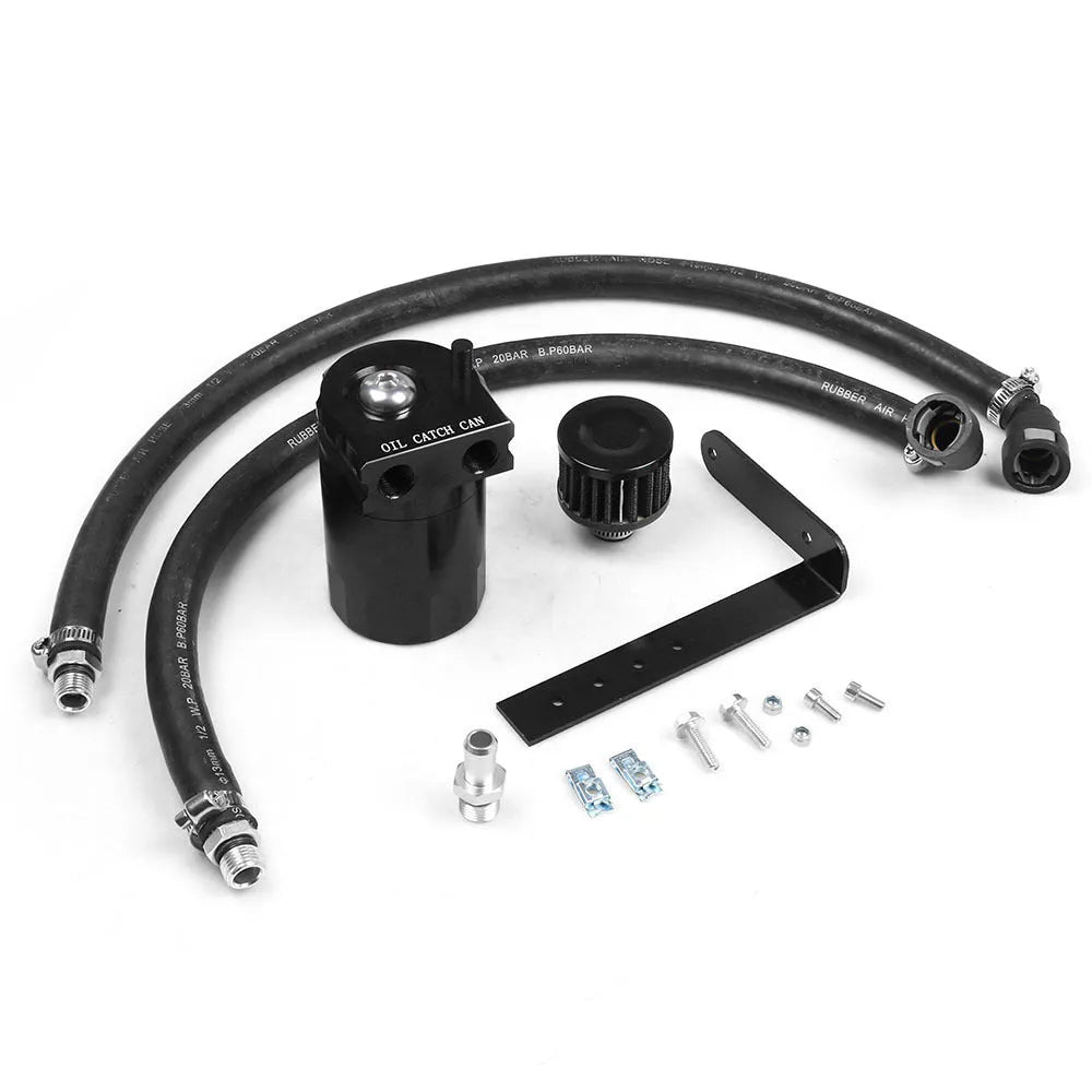 Aluminum alloy oil separator for Ford Expedition in black, red, blue, or silver colour options