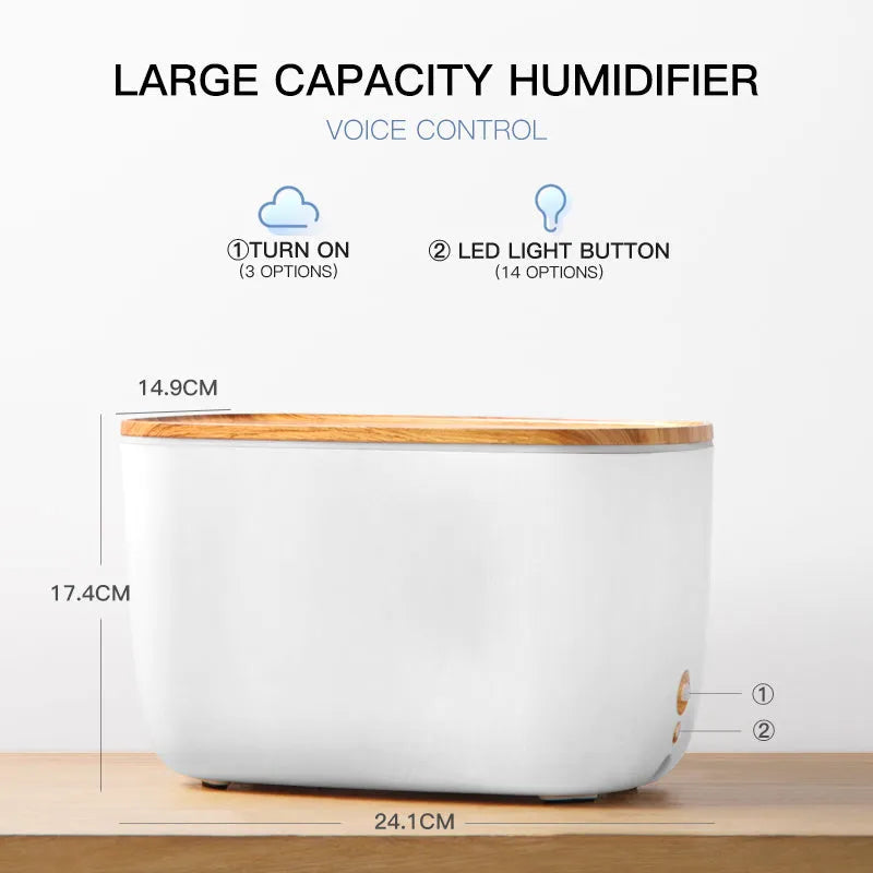 GX-22K white household humidifier and aromatherapy diffuser unit on a table