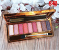 Bear Winnie nine colour diamond bright eye shadow palette with eight style options, 90g weight