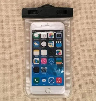 AQUA-ONE waterproof phone pouch for diving with clear touchscreen window
