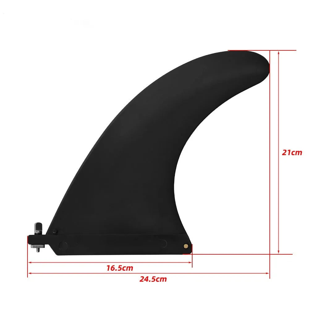 SUP paddle with removable fish fins, plastic construction, model YQ310