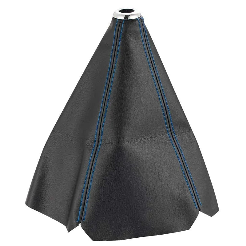 Black PU leather gear lever dirt-proof cover for General Motors vehicles