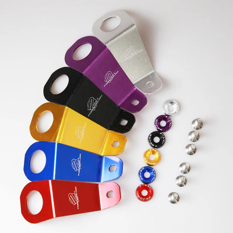Aluminium alloy radiator bracket for Honda Civic EG modification in multiple colour options