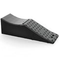 Black car seat cushion pad with dimensions 55cm by 44cm by 33cm