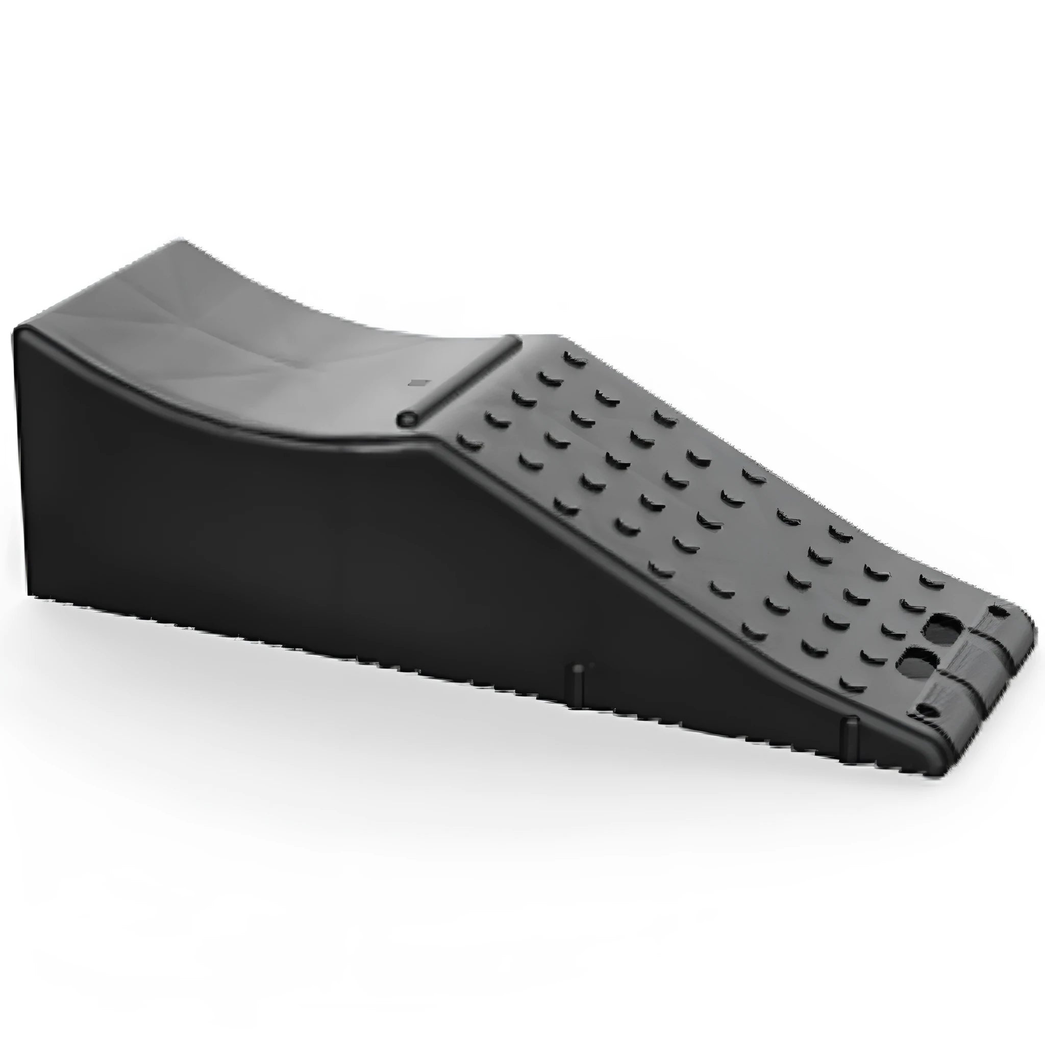 Black car seat cushion pad with dimensions 55cm by 44cm by 33cm