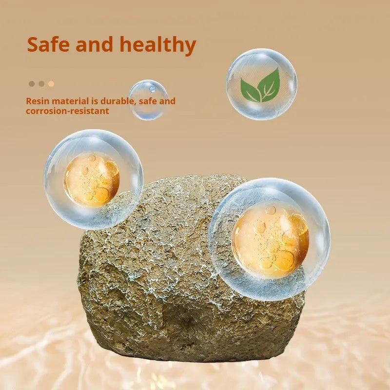 Magnetic aquarium shelter ornament for shrimp breeding and fry hiding on glass tank wall