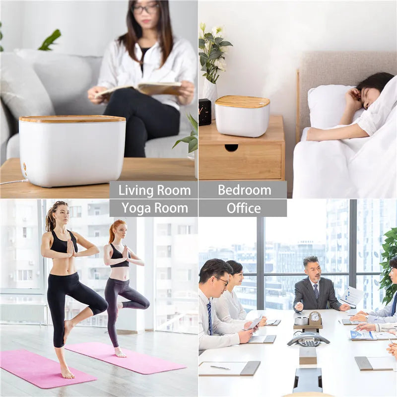 GX-22K white household humidifier and aromatherapy diffuser unit on a table