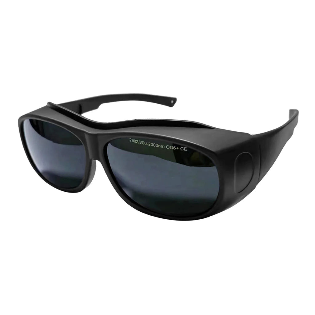 Photon skin rejuvenation laser safety goggles with polycarbonate lenses and cleaning cloth