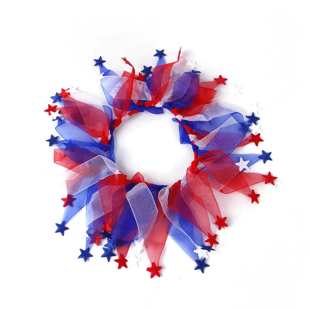 Tie-dye pattern dog collar in Christmas and Halloween designs with cloth construction