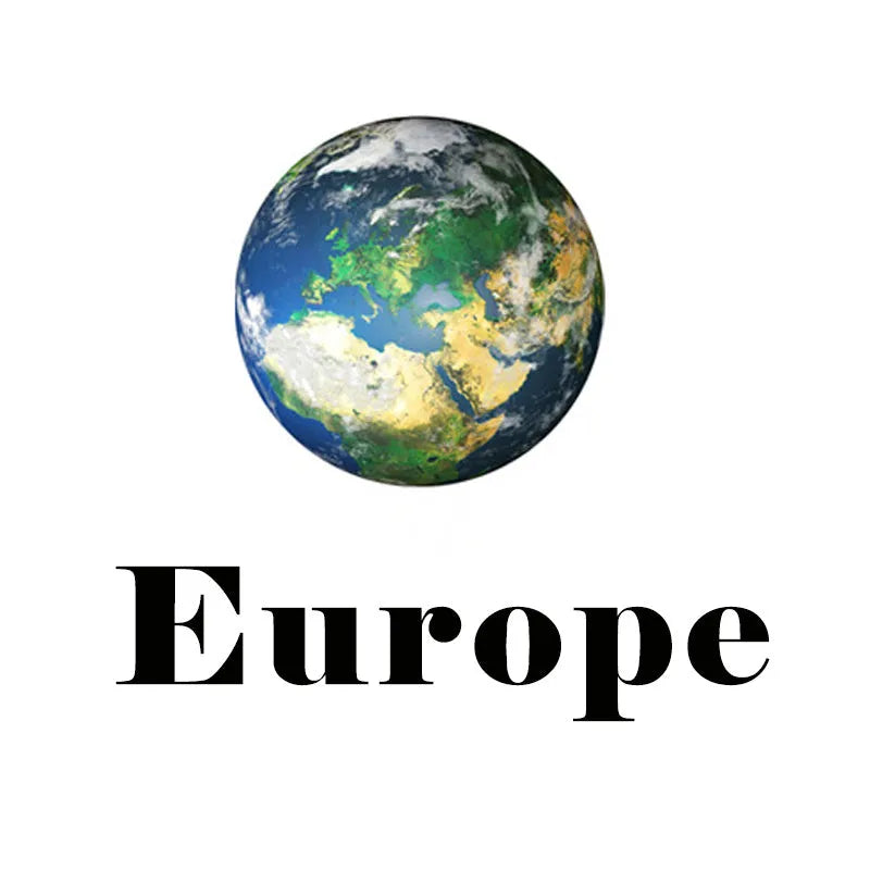 Glow in the dark 3D Earth wall sticker showing luminous planetary design on wall surface
