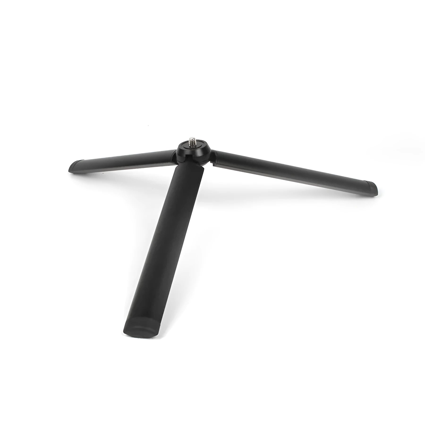 Black aluminum alloy PTZ mobile phone tripod stabilizer compatible with Apple iPhone for handheld photography