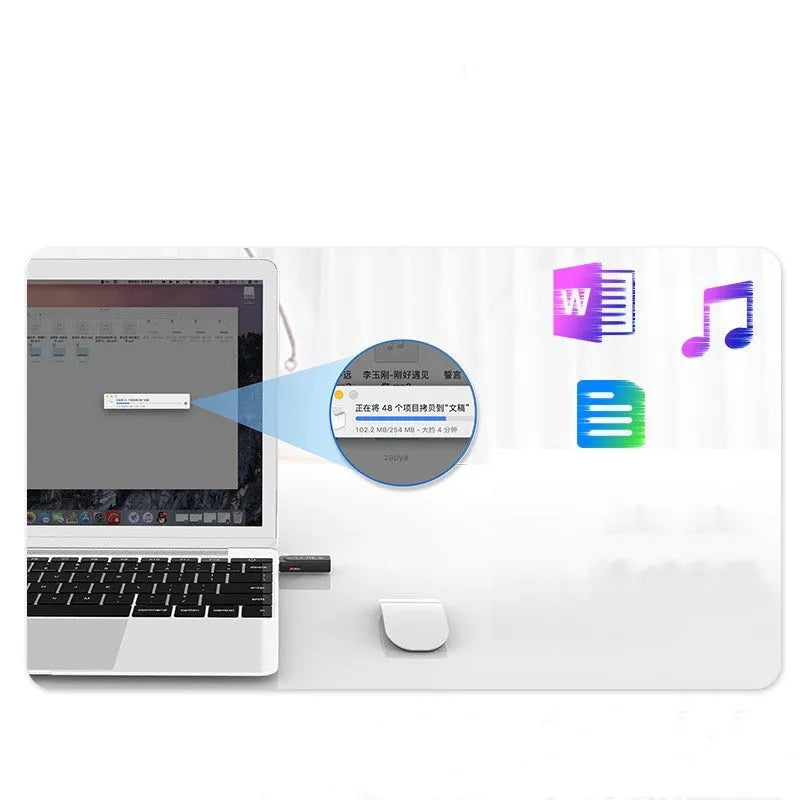 Black USB car FM Bluetooth receiver for wireless audio streaming and hands-free calls.