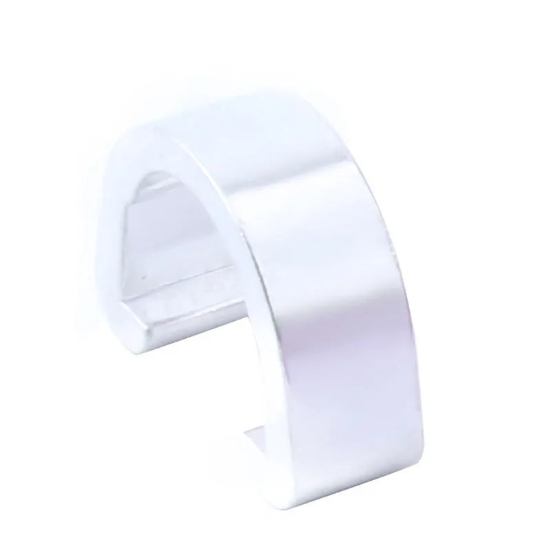 Aluminium alloy C-shaped buckle in multiple colours, 10.2mm wide.