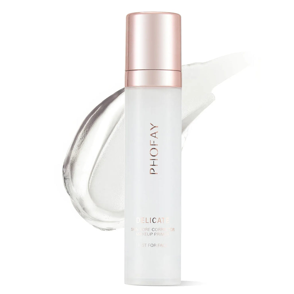 PHOFAY Hydrating Makeup Primer 25ml tube with pump dispenser on white background