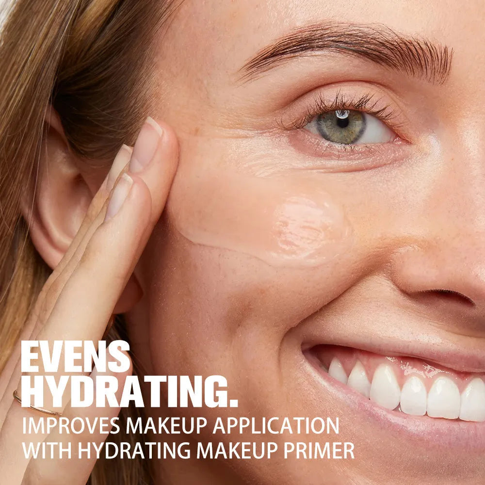 PHOFAY Hydrating Makeup Primer 25ml tube with pump dispenser on white background