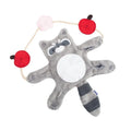 Brown dog plush self relieving teddy bear toy with hiding food feature for small dogs
