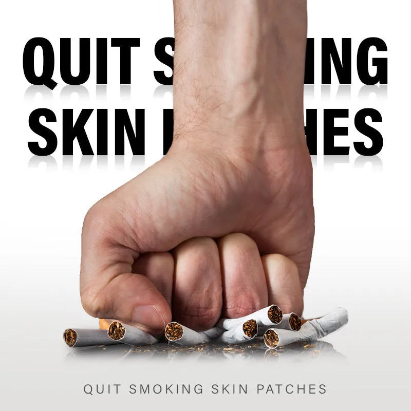 30-piece nicotine patch box with plant extract for smoking cessation