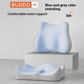 Memory foam waist rest seat cushion for office chair posture support