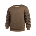 Thickened winter sports men's sweatshirt with rabbit hair fabric in loose fit, available in multiple colours