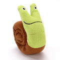 Snuffle foraging dog puzzle toy that transforms between snail and stick shapes