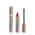 Black waterproof mascara with 4D volumising technology for thick, curled lashes