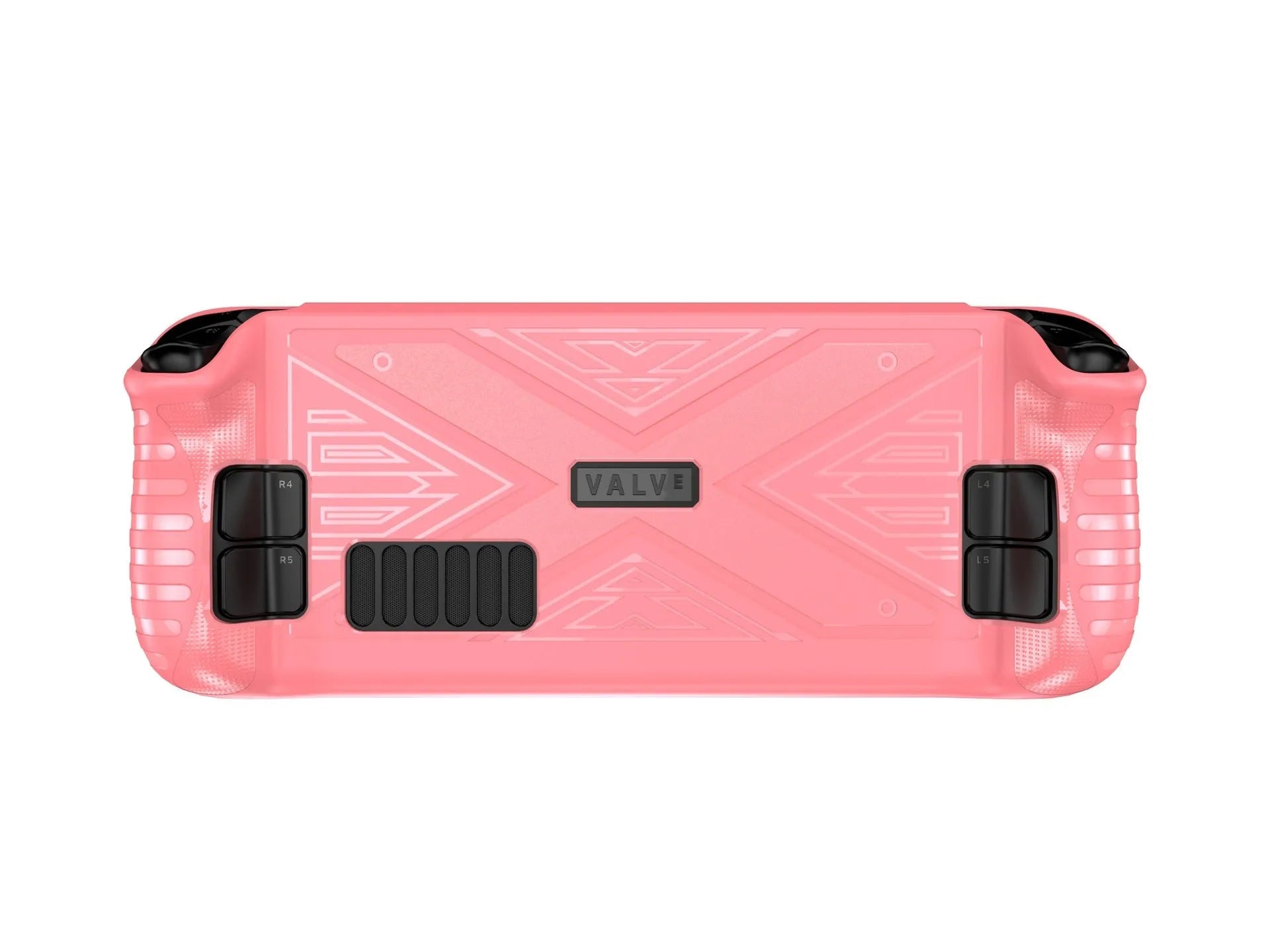 TPU silicone protective cover for handheld gaming console in red, blue, or black colour