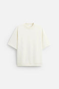 Double-sided loose short sleeve top and shorts set in urban style with round collar