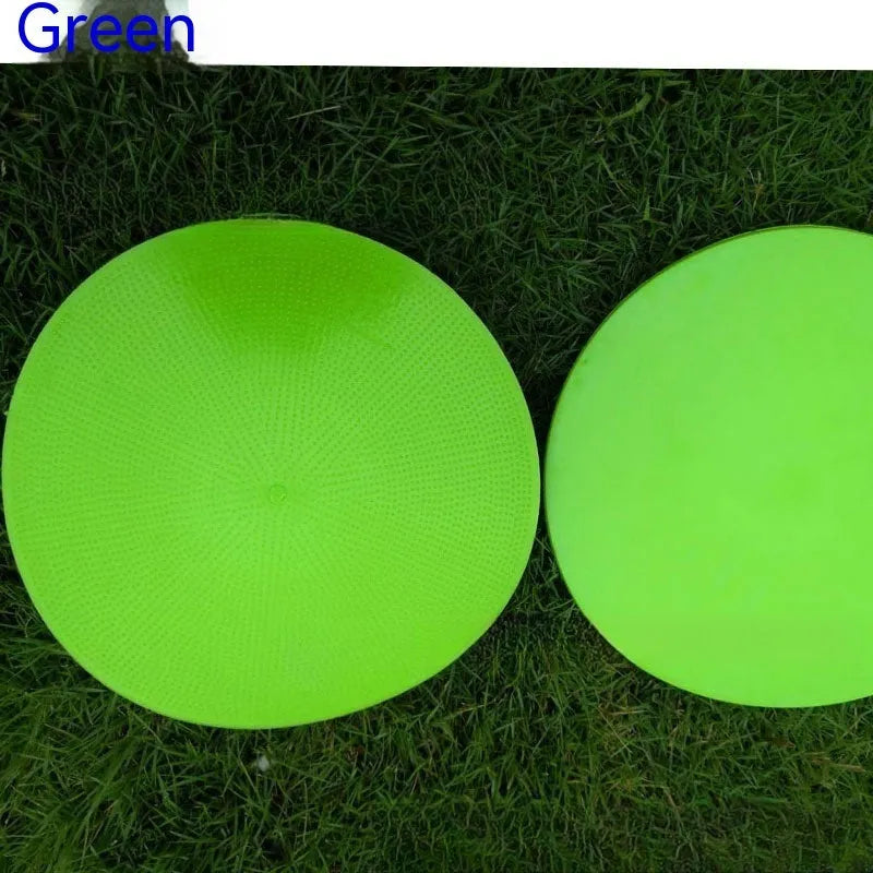 23cm diameter multi-colour football landmark pad flat disc for field sports training
