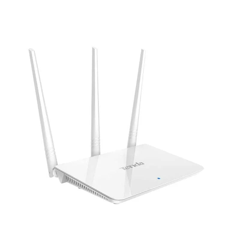 White US-style dual-band wireless router with 2.4GHz and 5GHz support