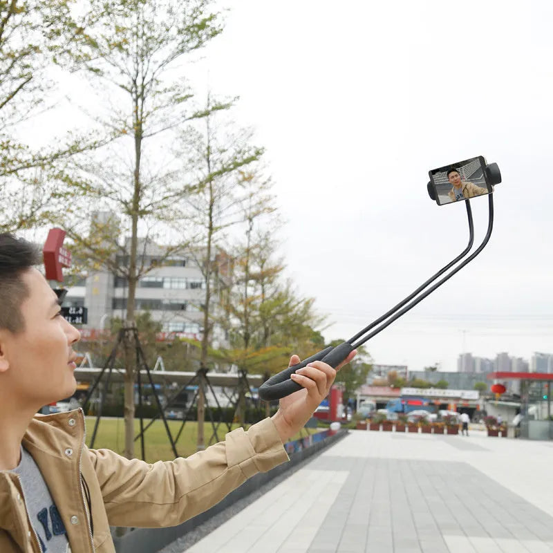 Baseus flexible gooseneck phone holder with shockproof bubble support for 4-10 inch smartphones