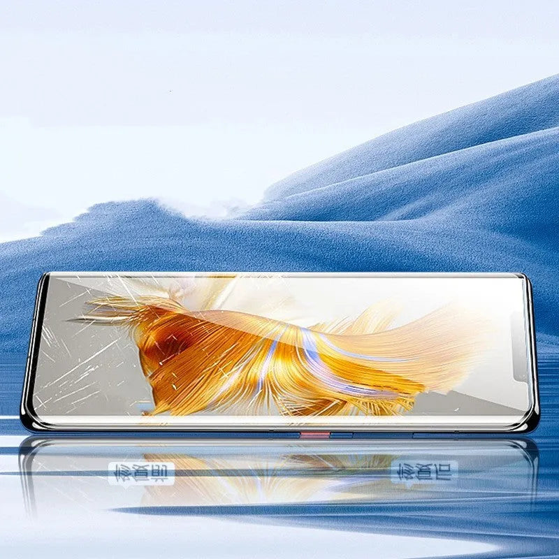 TPU soft screen protector film and application tools for Huawei Mate60 and Mate60Pro phones