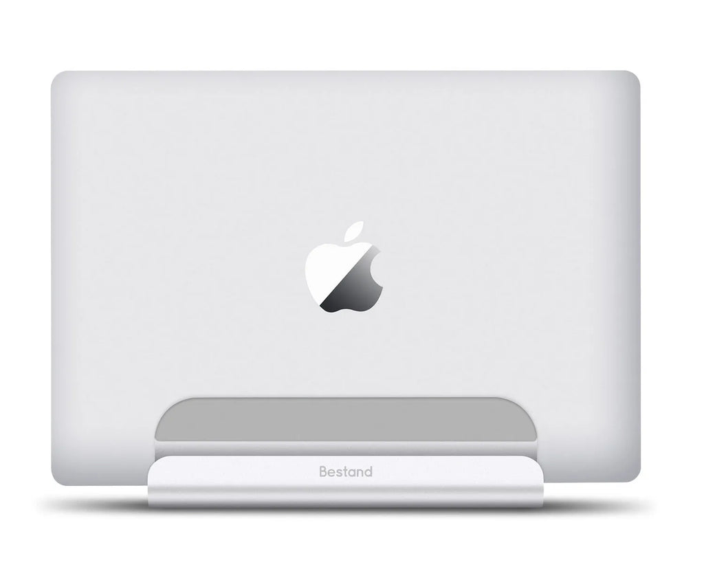 Silver aluminium alloy tablet lazy bracket on a desktop, 19x11.5x7.5cm universal fit
