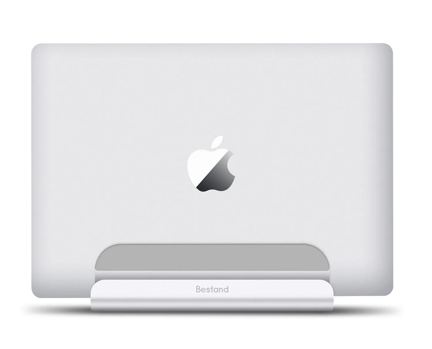Silver aluminium alloy tablet lazy bracket on a desktop, 19x11.5x7.5cm universal fit