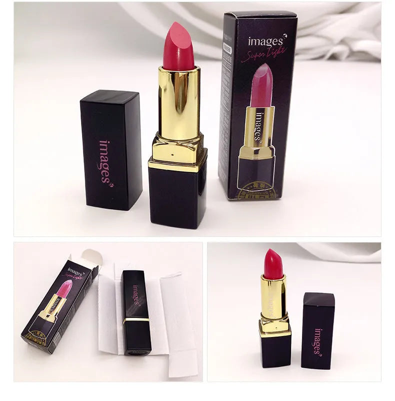 Moisturising lipstick lip gloss bullet in 10 colours including coral red and barbie pink, 3.8g