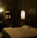 Southeast Asia bamboo plait wall light with E27 holder, 15cm diameter natural decor lamp