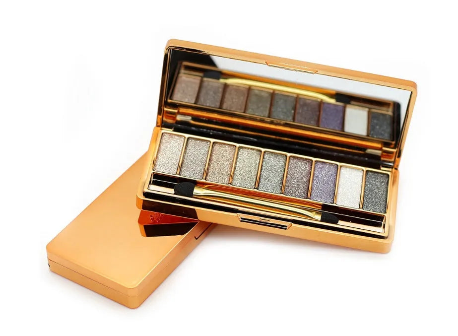 Bear Winnie nine colour diamond bright eye shadow palette with eight style options, 90g weight