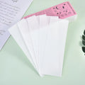 Non-woven fabric hair removal wax paper strips in 50 or 100 piece packs