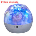 Cartoon-style starry sky projector lamp projecting constellation patterns on wall