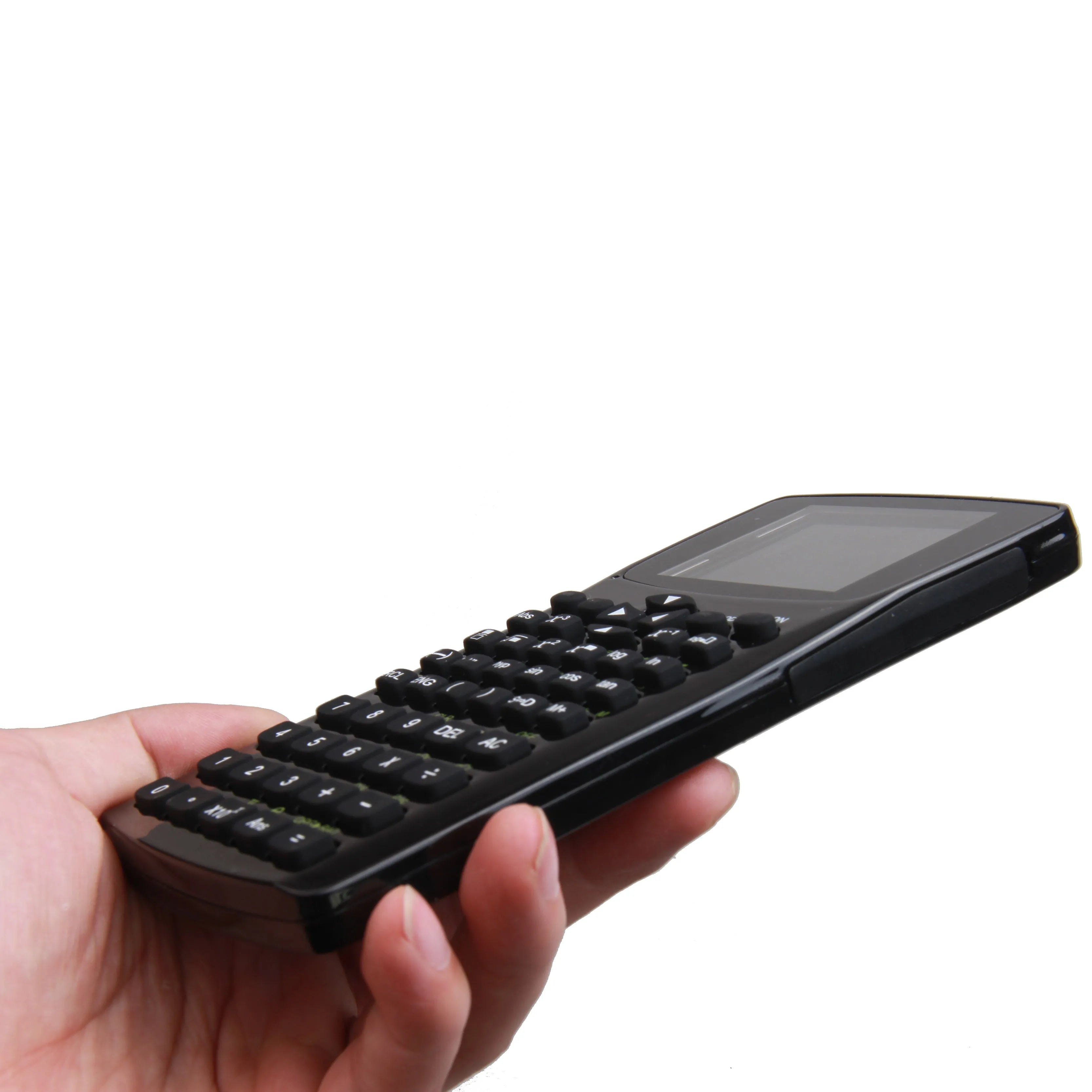 Black multifunctional e-book reader with a 2.8cm screen and an attached wrist strap.