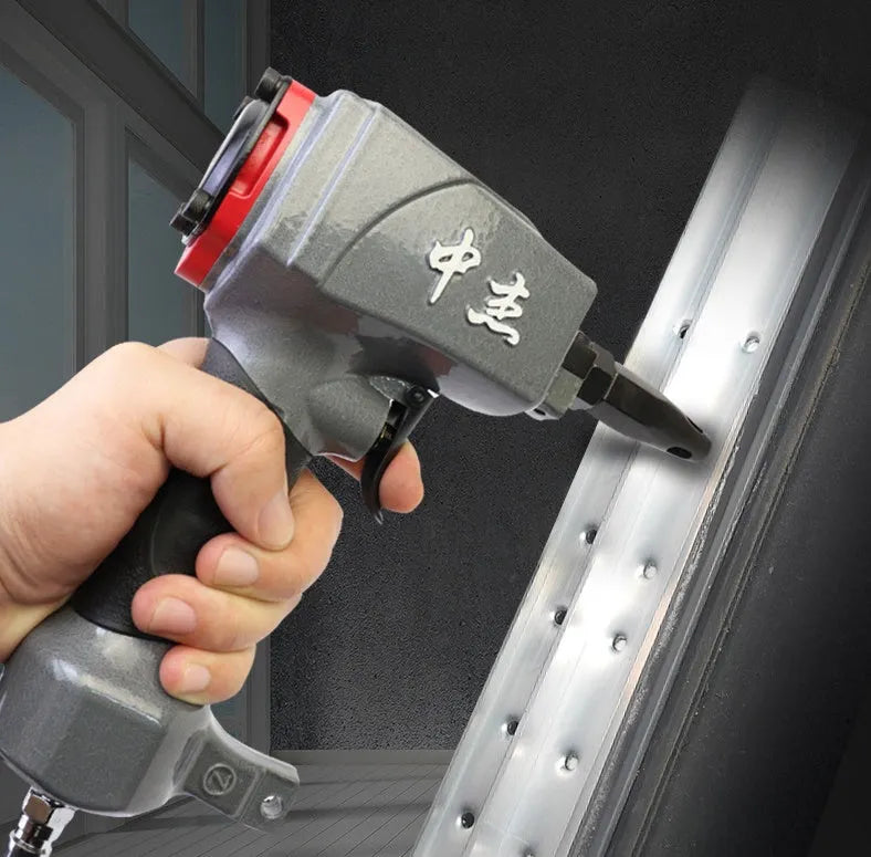 DK30 air-powered metal punching gun for fabric hole creation